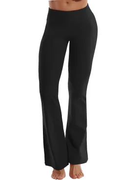 29" 31" 33" 35" 37"  Flare Yoga Pants with Pockets