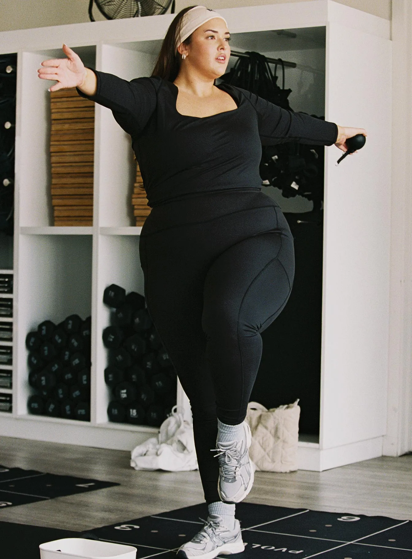 Achieve Activewear Leggings Black Curve