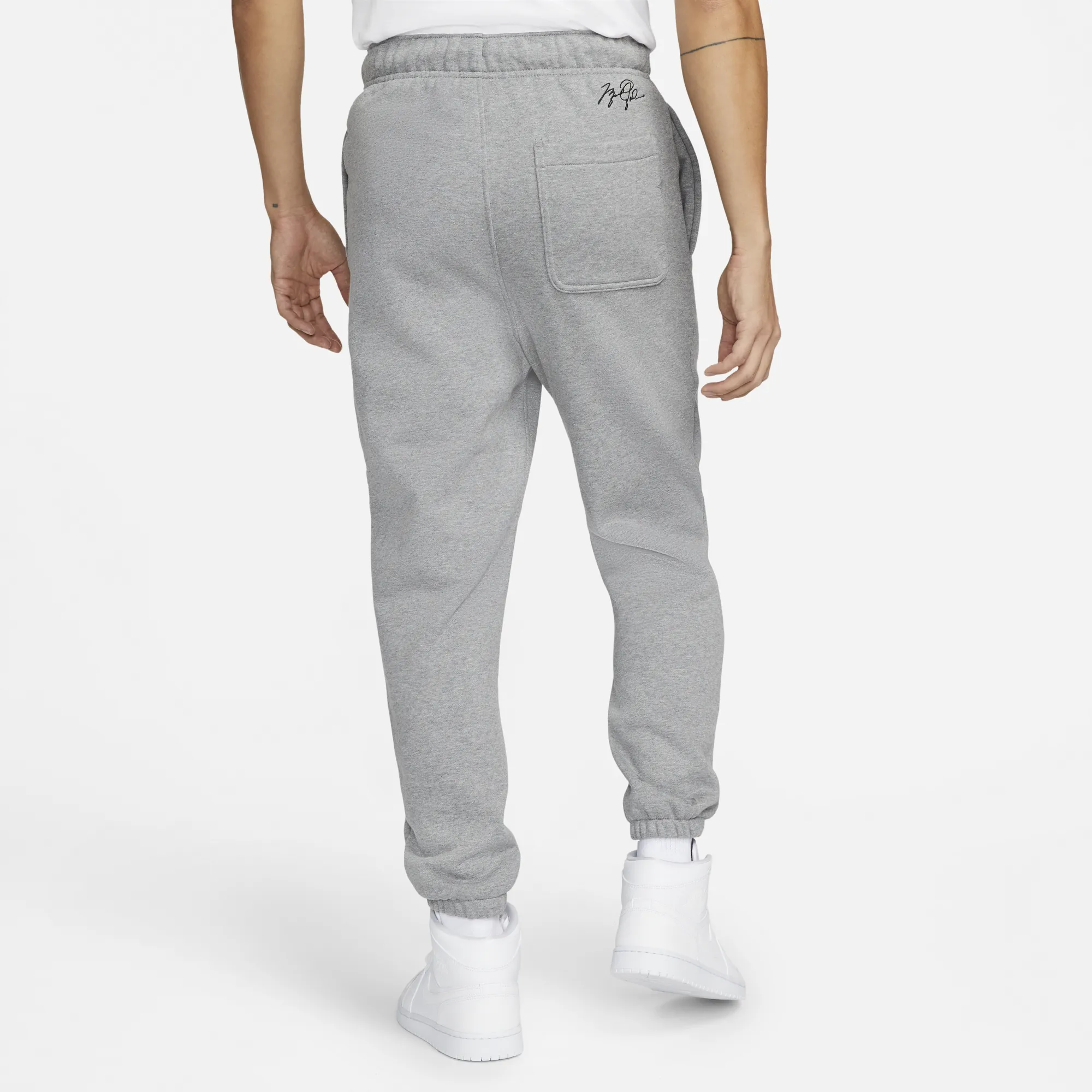 Air Jordan Mens Fleece Pants Carbon Heather