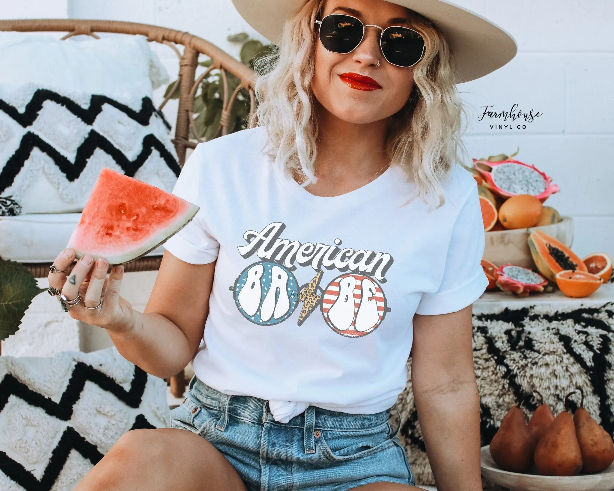 American Babe Retro Shirt