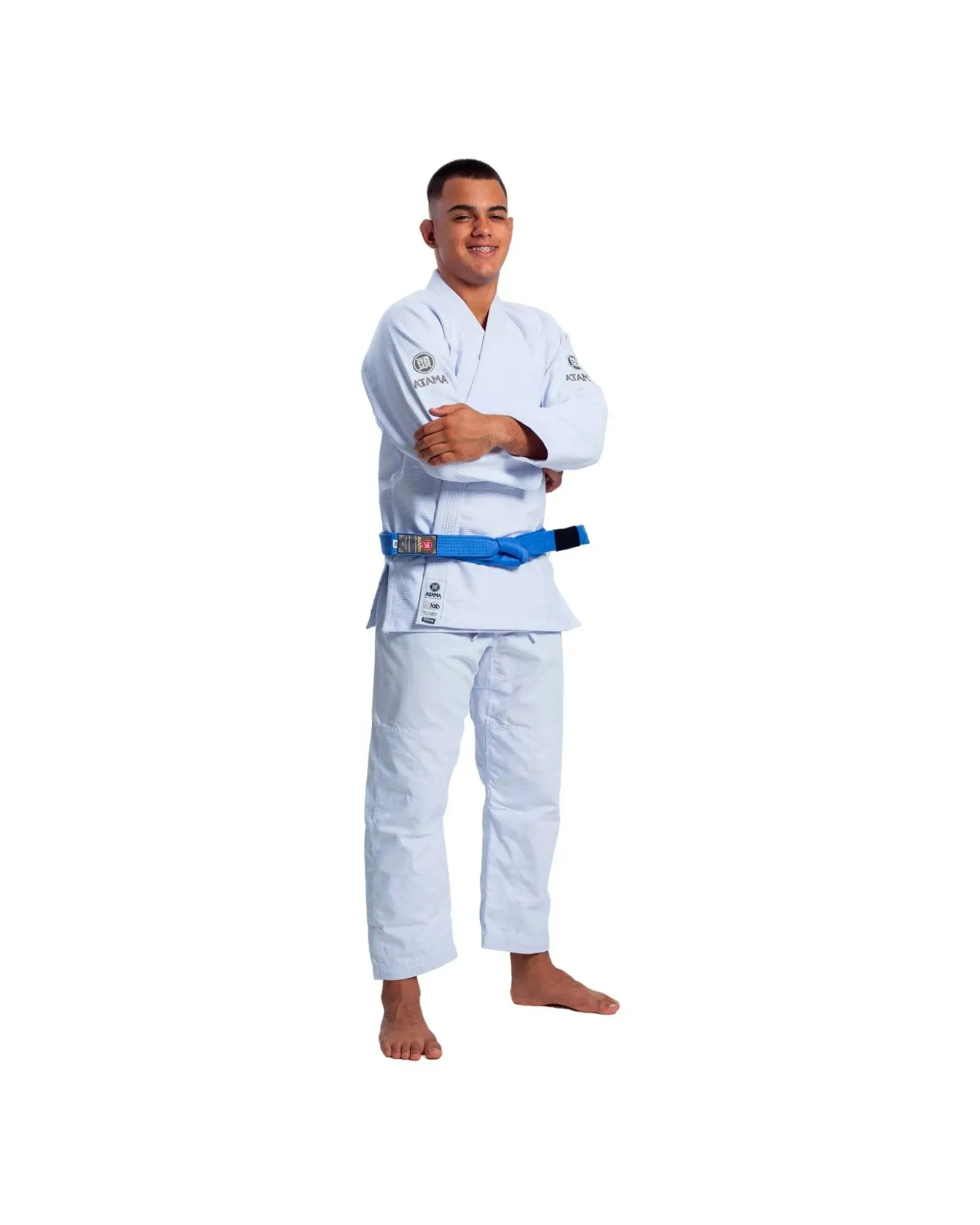 ATAMA WHITE INFINITY COLAB BJJ KIMONO (GI)