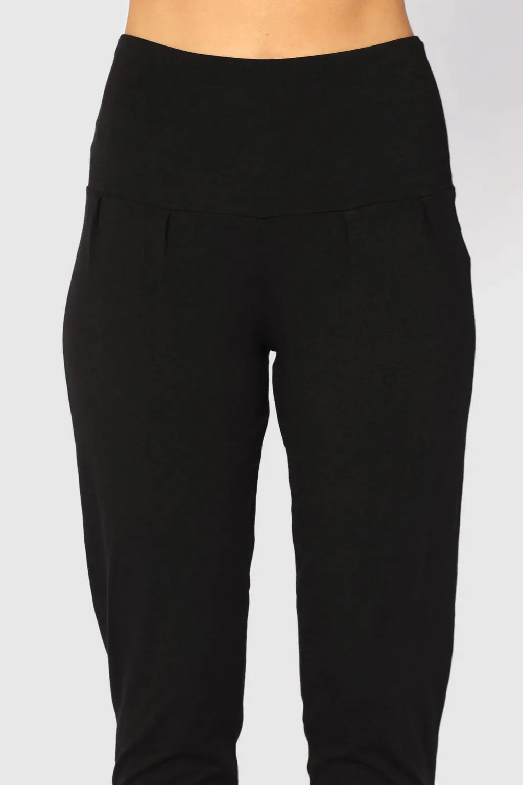 Bamboo Slouch Pant  - Black