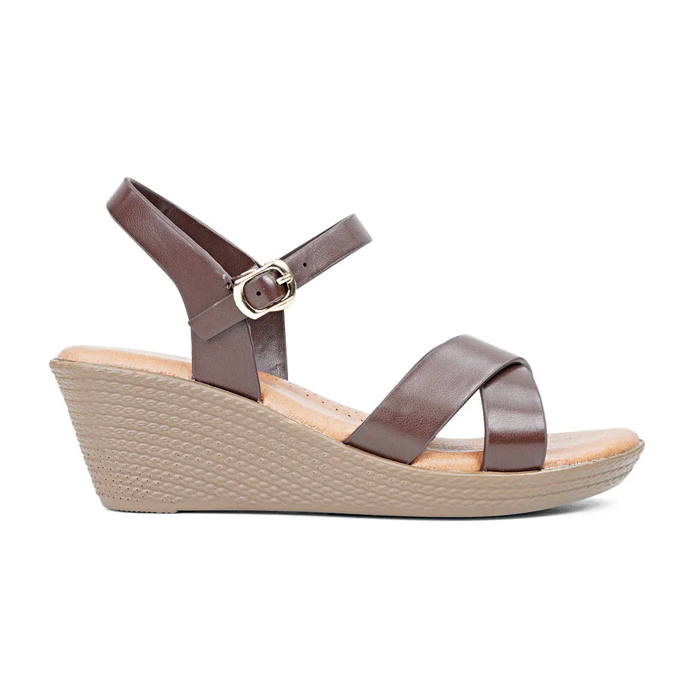 Bata VIOLET Slingback Wedge-Heel Sandal for Women