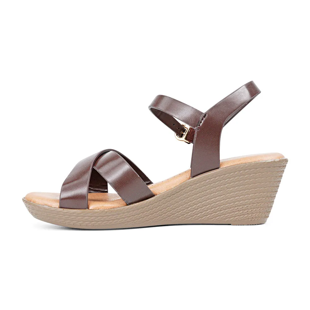 Bata VIOLET Slingback Wedge-Heel Sandal for Women