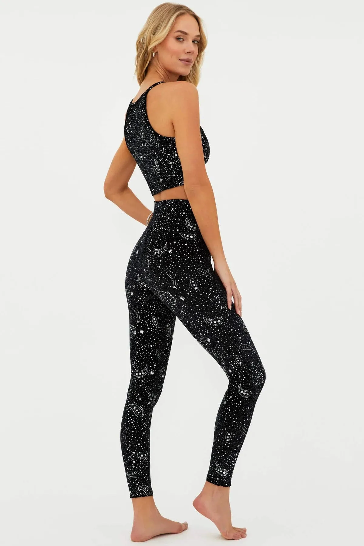 Beach Riot Piper Shooting Star Leggings as seen on Malin Andersson