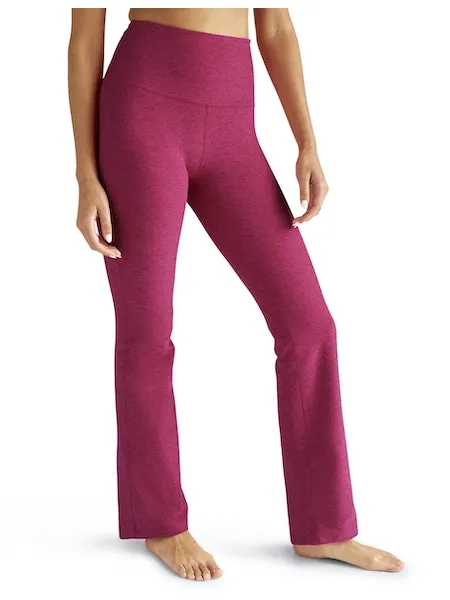 Beyond Yoga High Waisted Practice Pant - Cranberry Heather