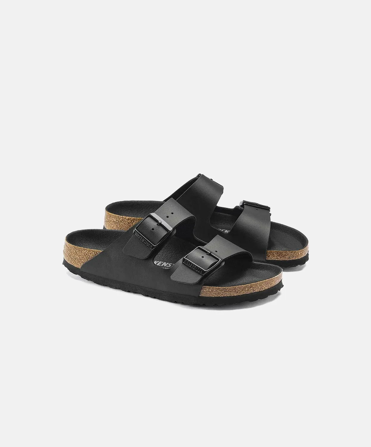 Birkenstock Arizona Semi Exquisite Birko-Flor Black Sandals