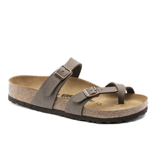 Birkenstock Women's Mayari Birkibuc Mocha