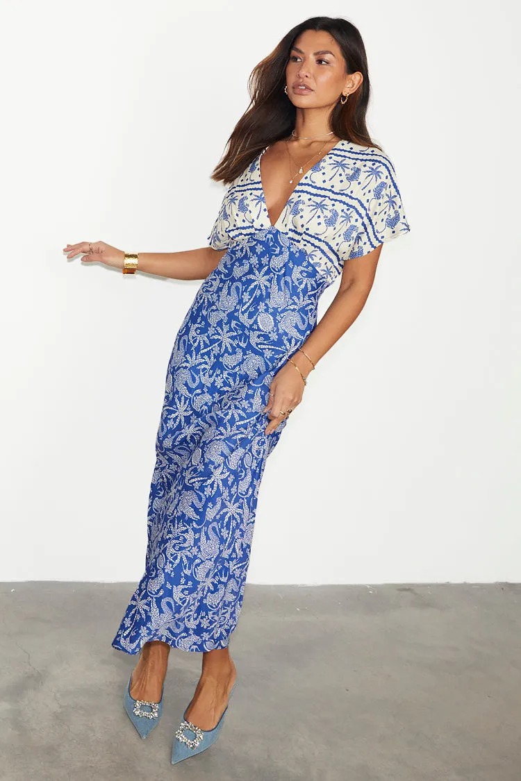 Blue Mosaic Elodie Dress Petite