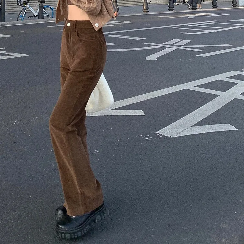 Brown Corduroy Pants