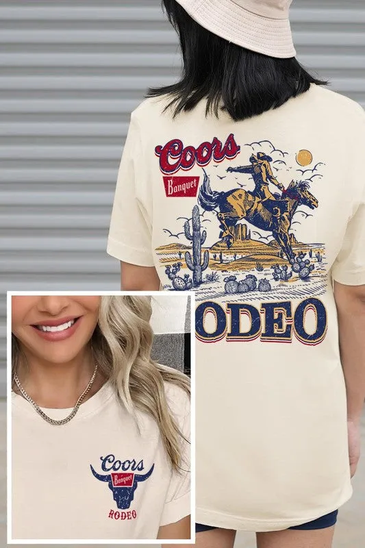 COORS RODEO UNISEX SHORT SLEEVE