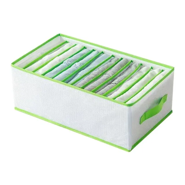 Cotton Linen Folding Clothes Storage Divider Box