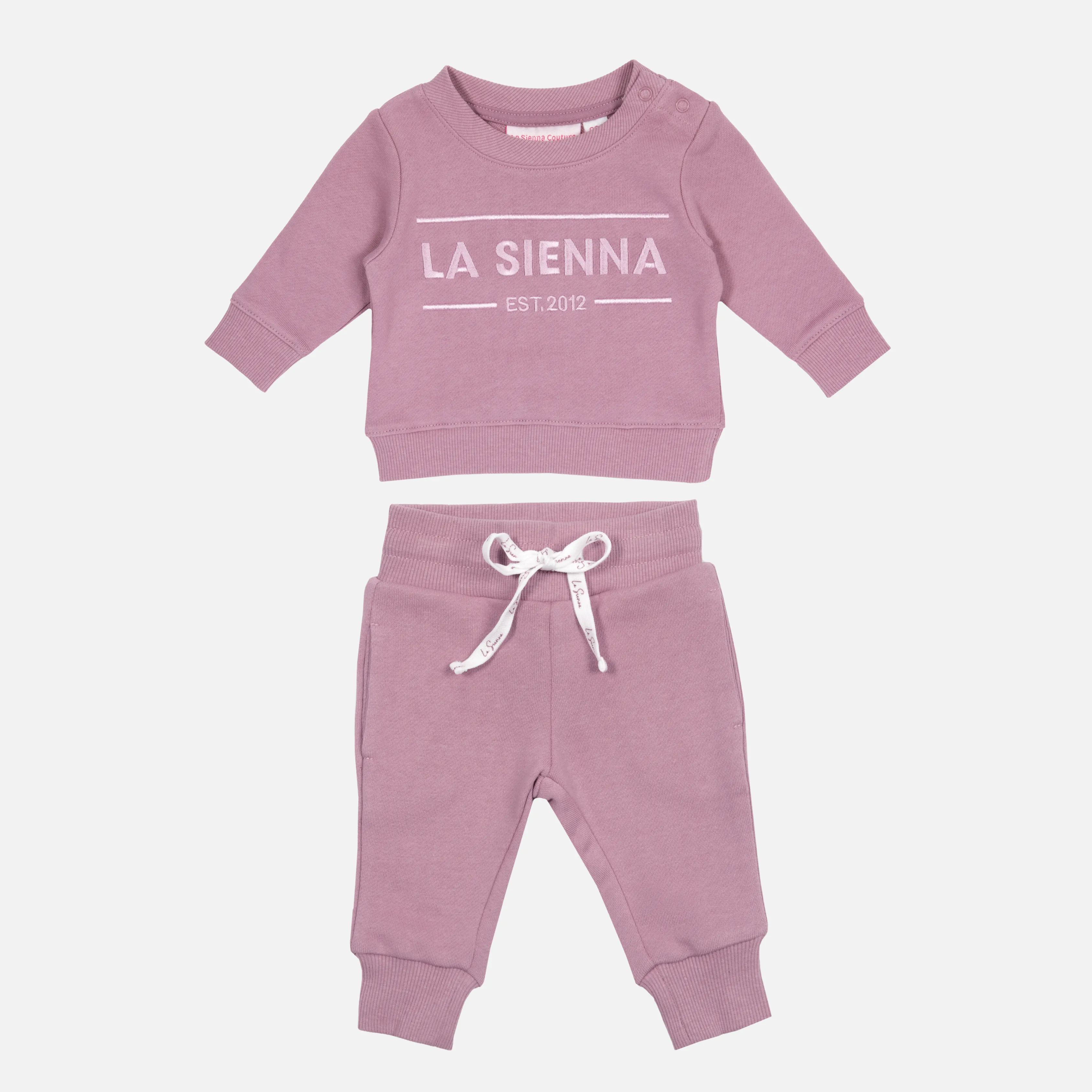 Crew Logo Tracksuit Set - Wild Orchid