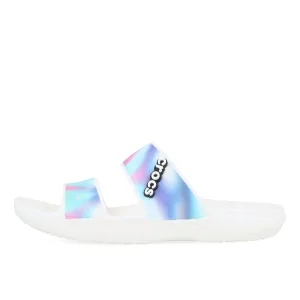 Crocs Classic Crocs Solarized Sandal White Multi