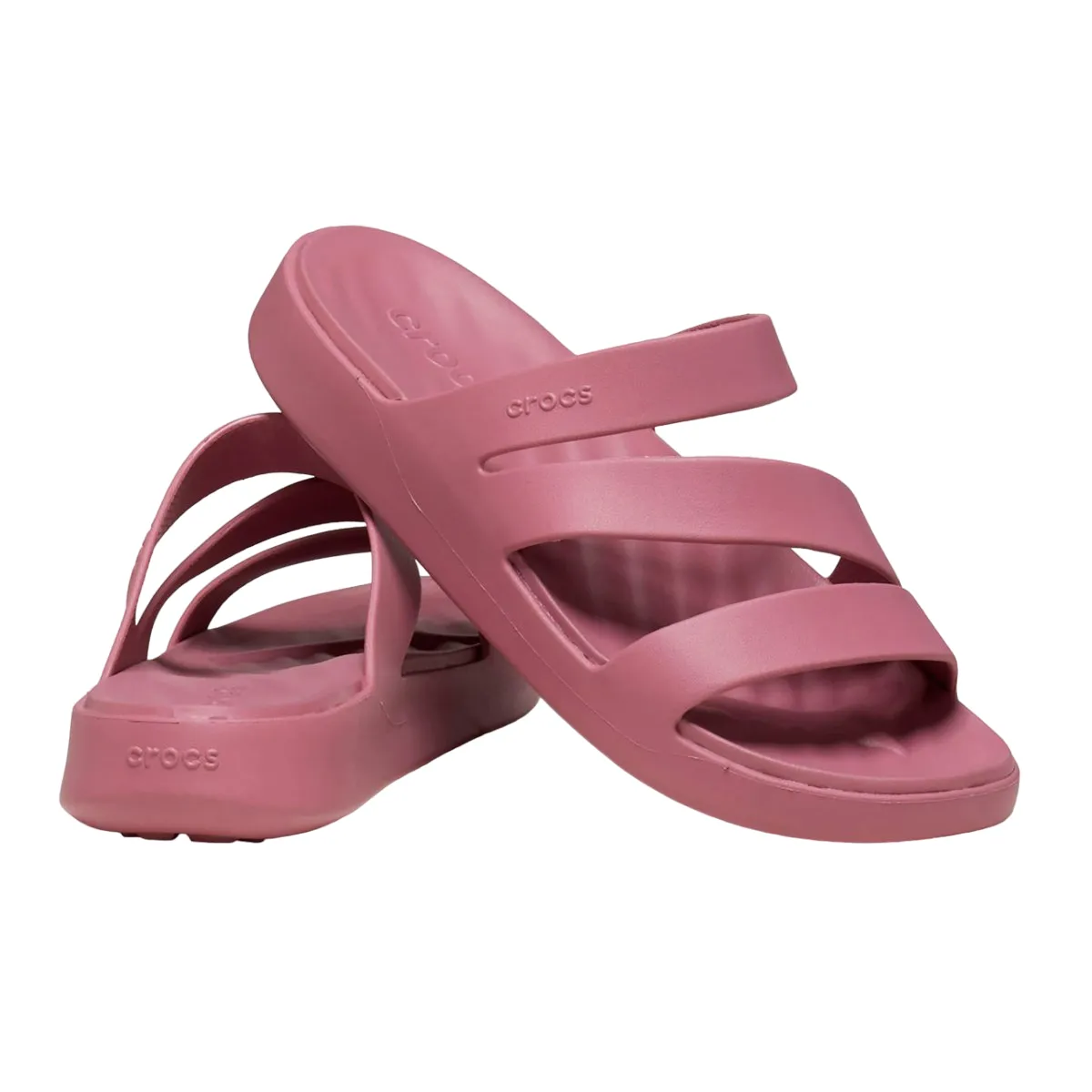 Crocs Fuga Strappy sandal slipper for women 209587-5PG cassis