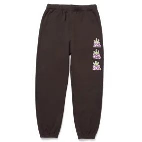 Crown Stack Fleece Pant (Brown)