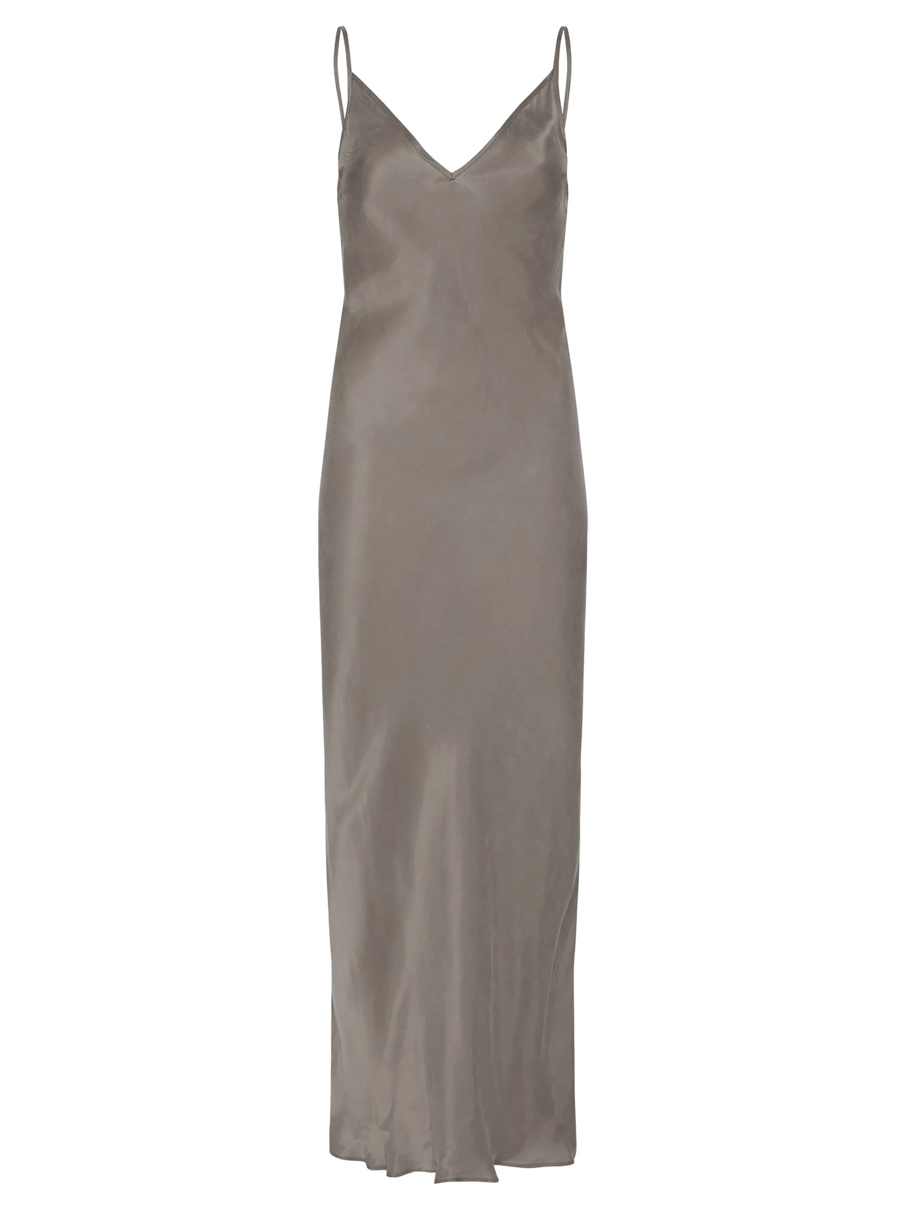 Cupro Bias Slip Dress