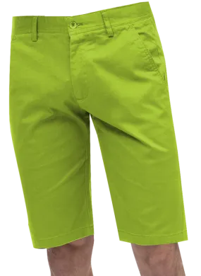 EJ Samuel Lime Chino Short Pants CHS01