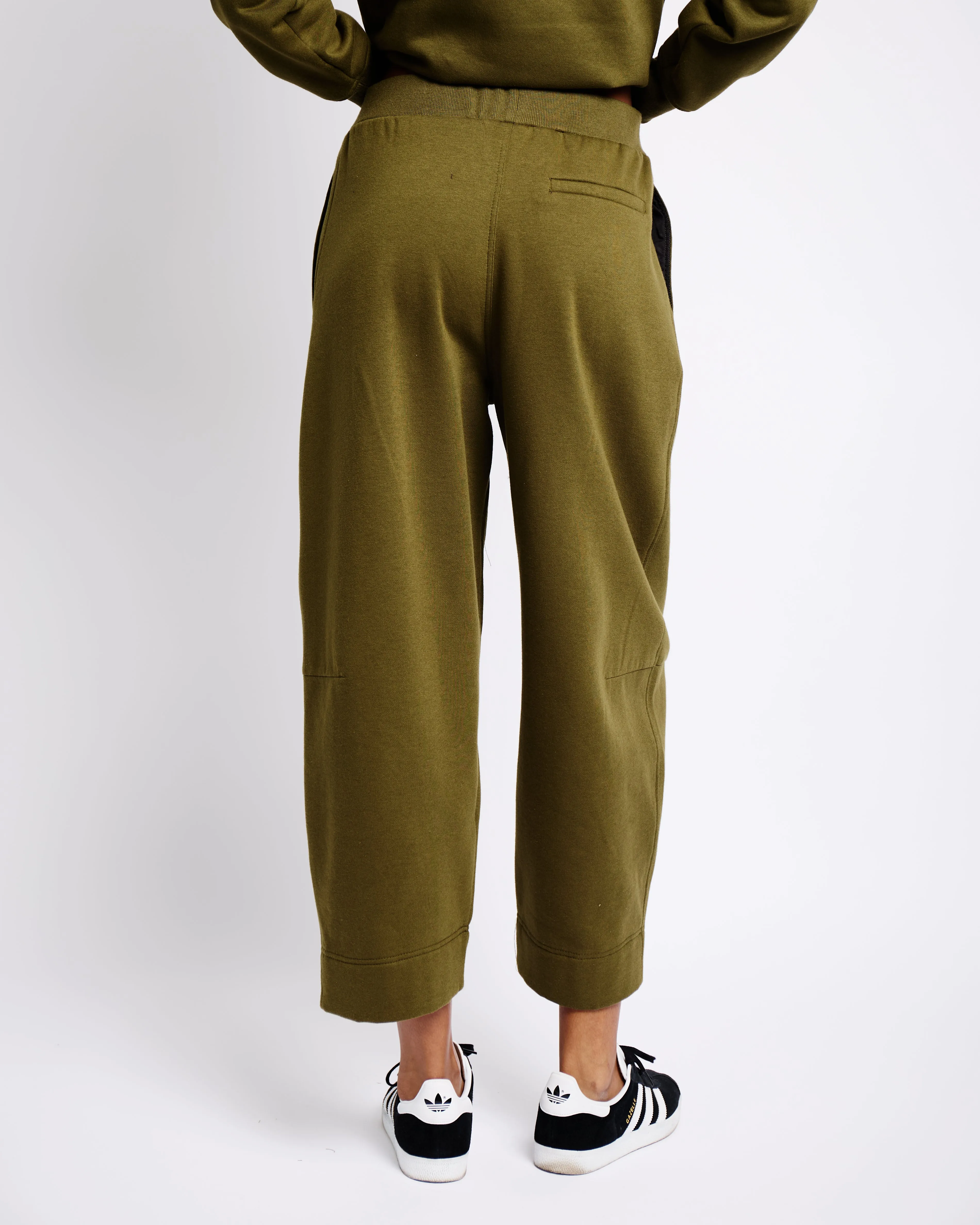 Fleece Joggers in Fatigue