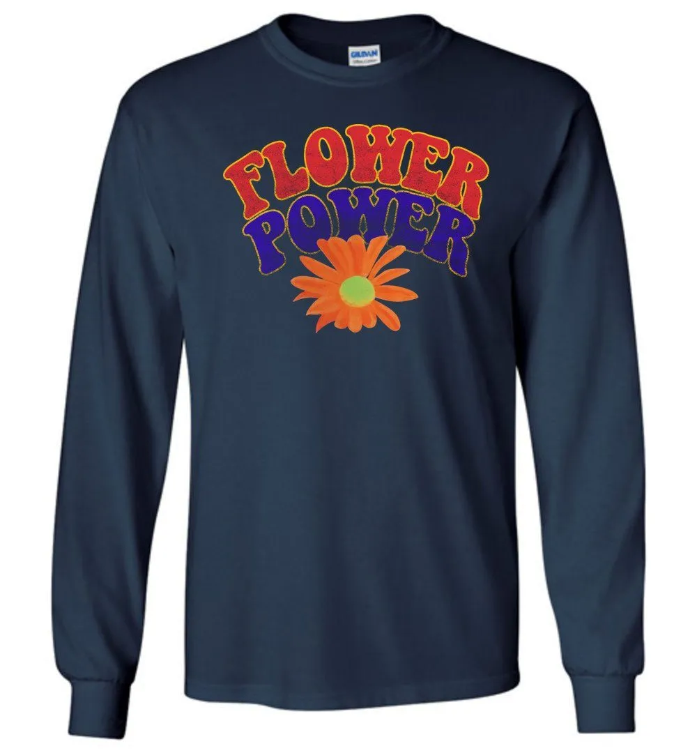 Flower Power Long Sleeve T-Shirts