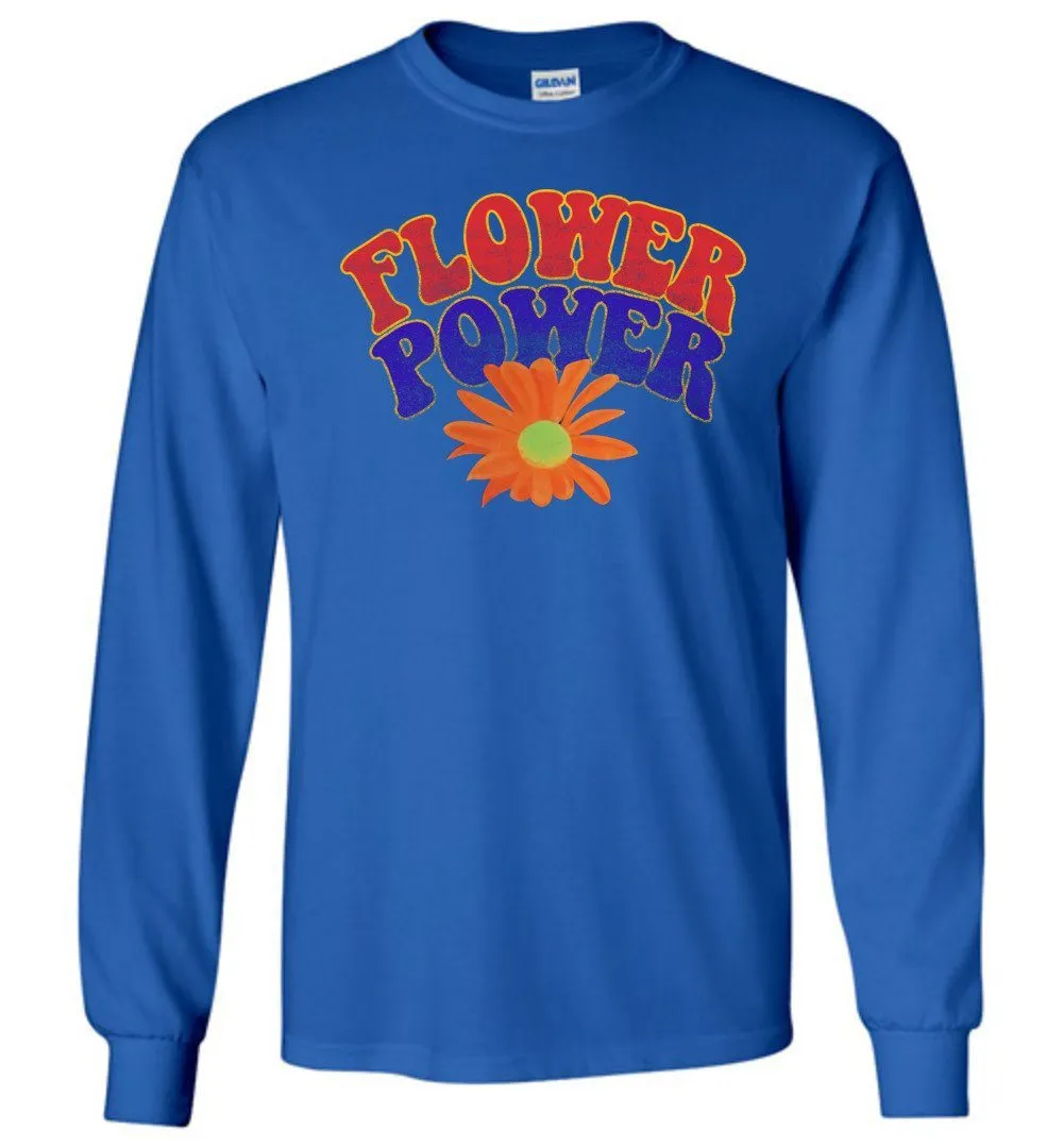 Flower Power Long Sleeve T-Shirts