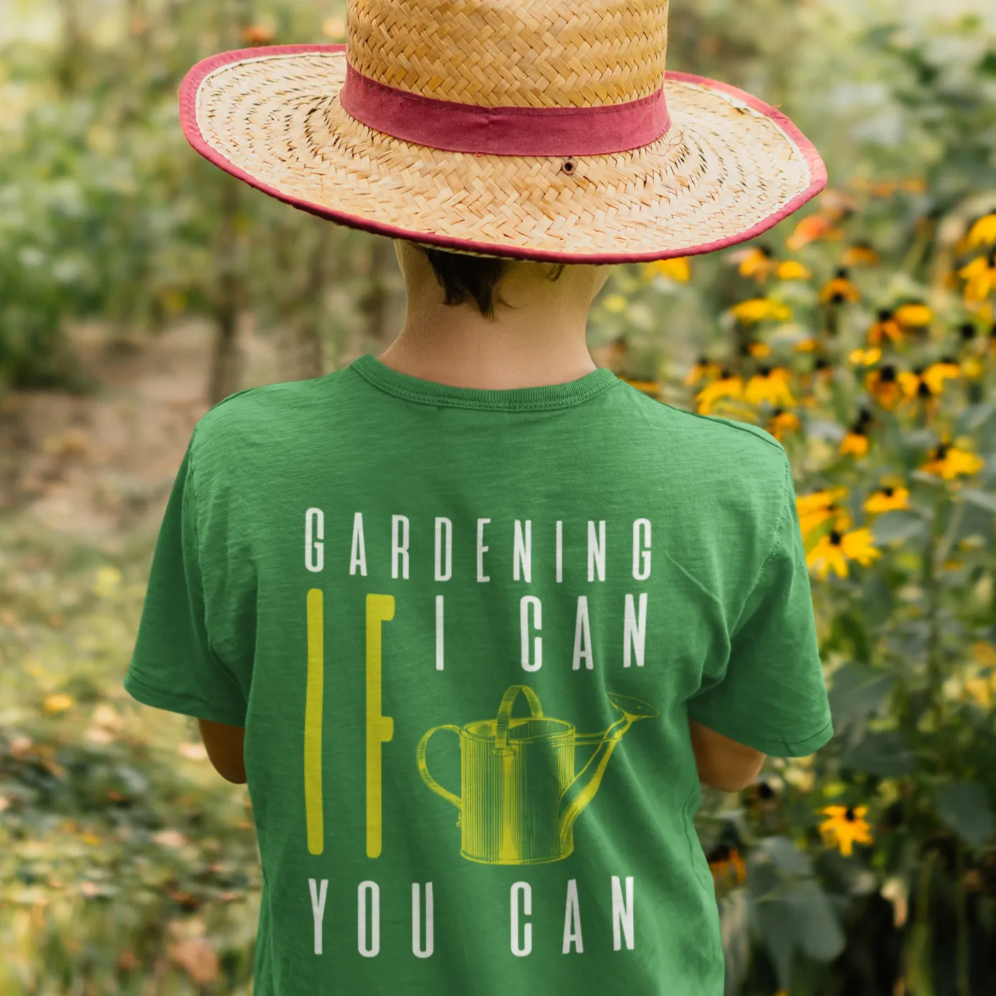 Gardening If I can you can, Gardening Humour T-shirt