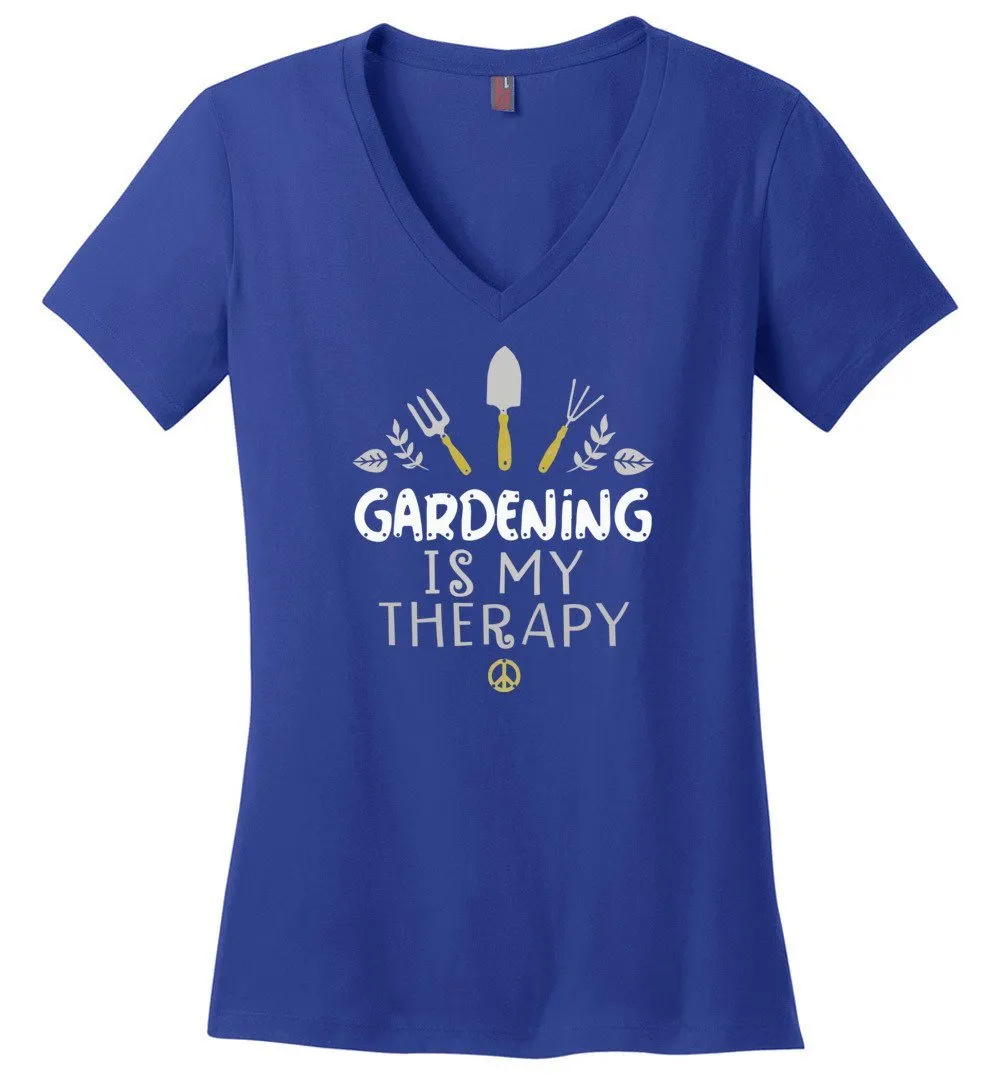 Gardening Is My Therapy T-shirts