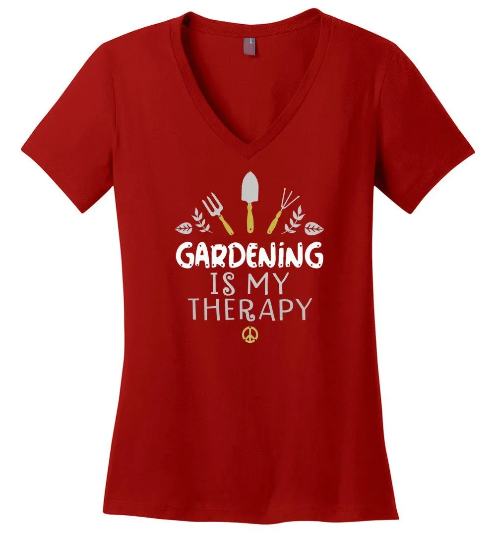 Gardening Is My Therapy T-shirts