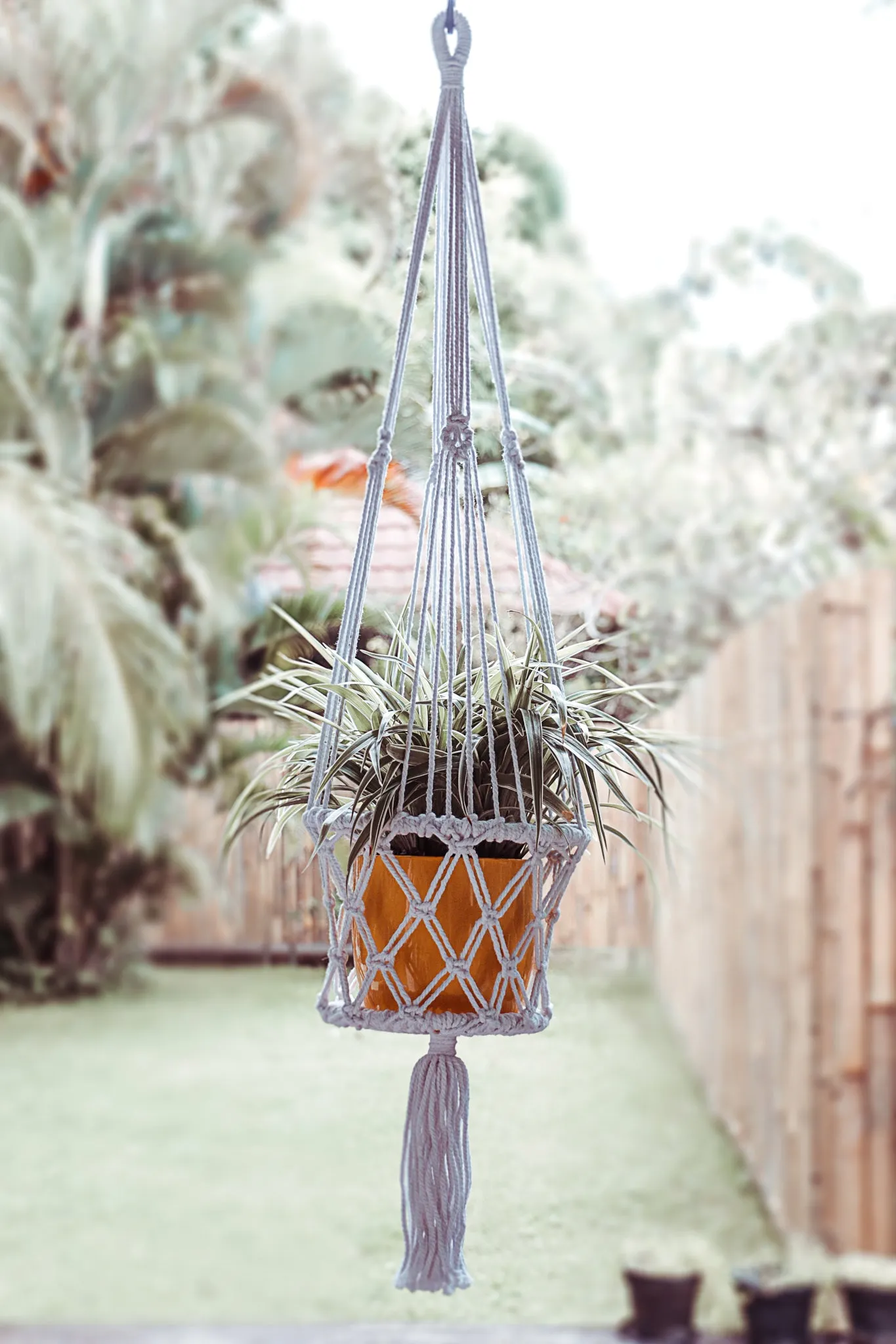 Handmade Macrame Hanging Planters