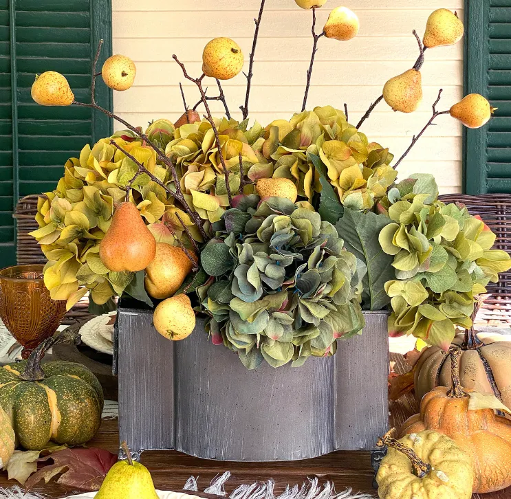 Handsome Footed Metal Planter