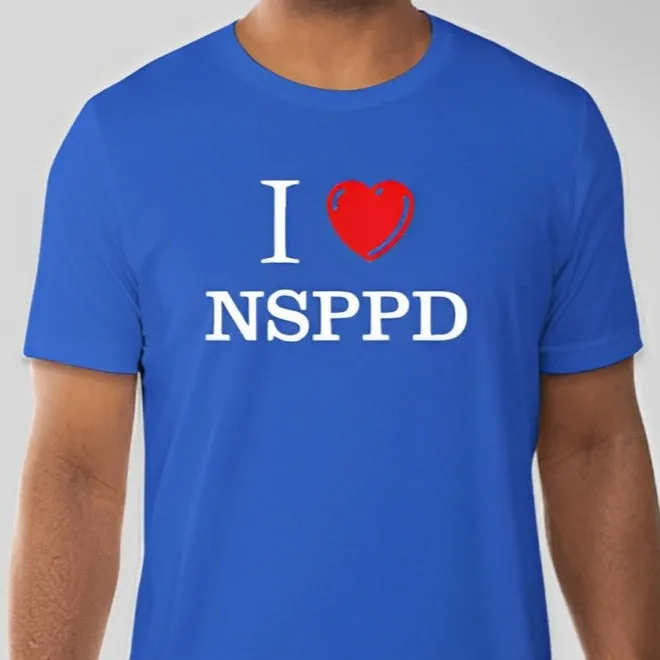 I Love NSPPD Unisex T-shirt Inspired by NSPPD Morning Prayers