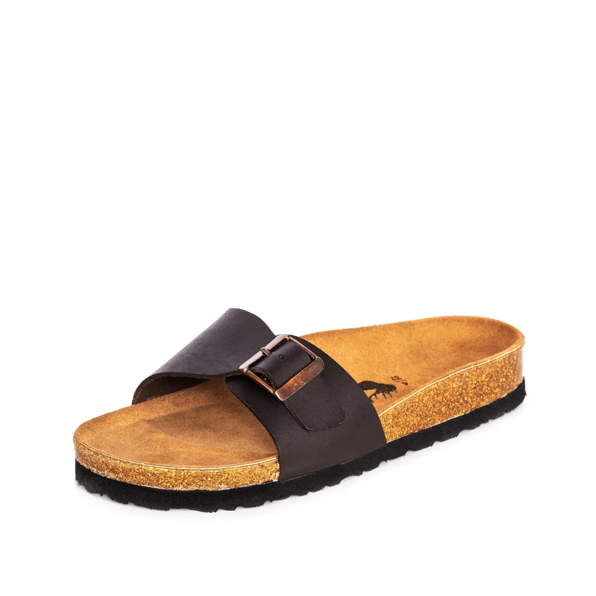 IVY BROWN CORK SANDAL