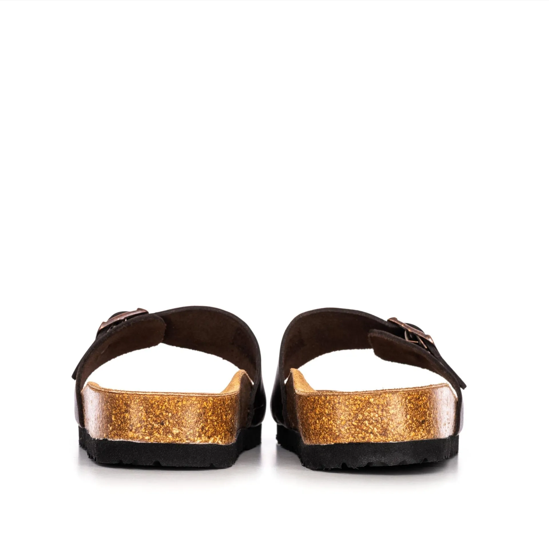 IVY BROWN CORK SANDAL