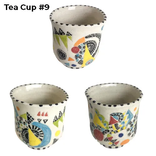 Joanne Jaffe, Ceramic Tea Cups