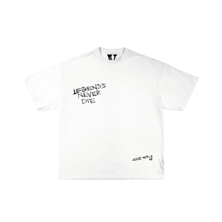 Juice World X Vlone Legends Never Die Tee White