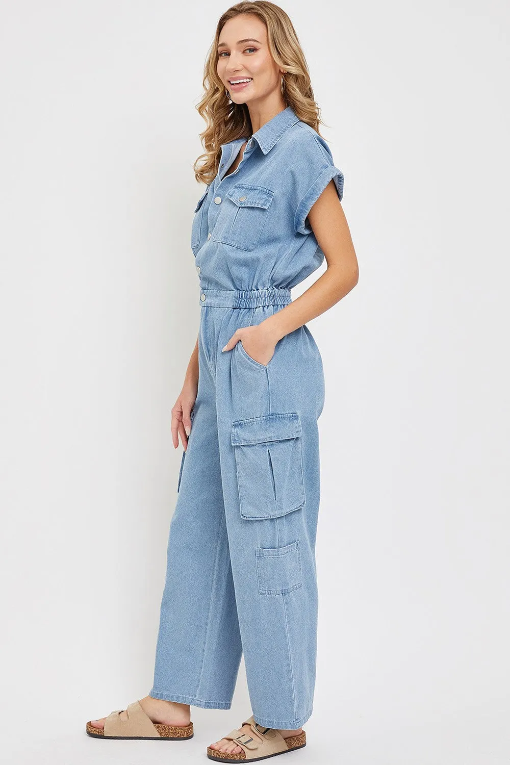 Kaylee Denim Jumpsuit