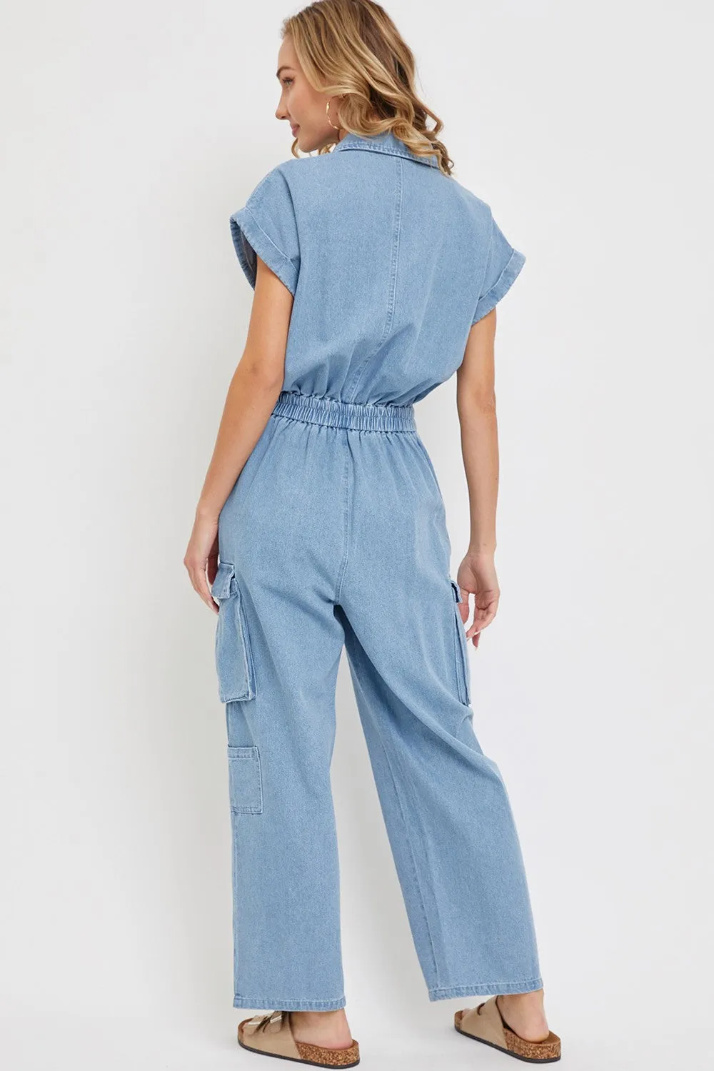 Kaylee Denim Jumpsuit