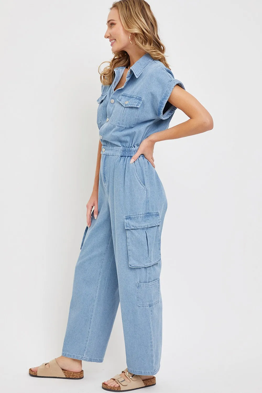 Kaylee Denim Jumpsuit