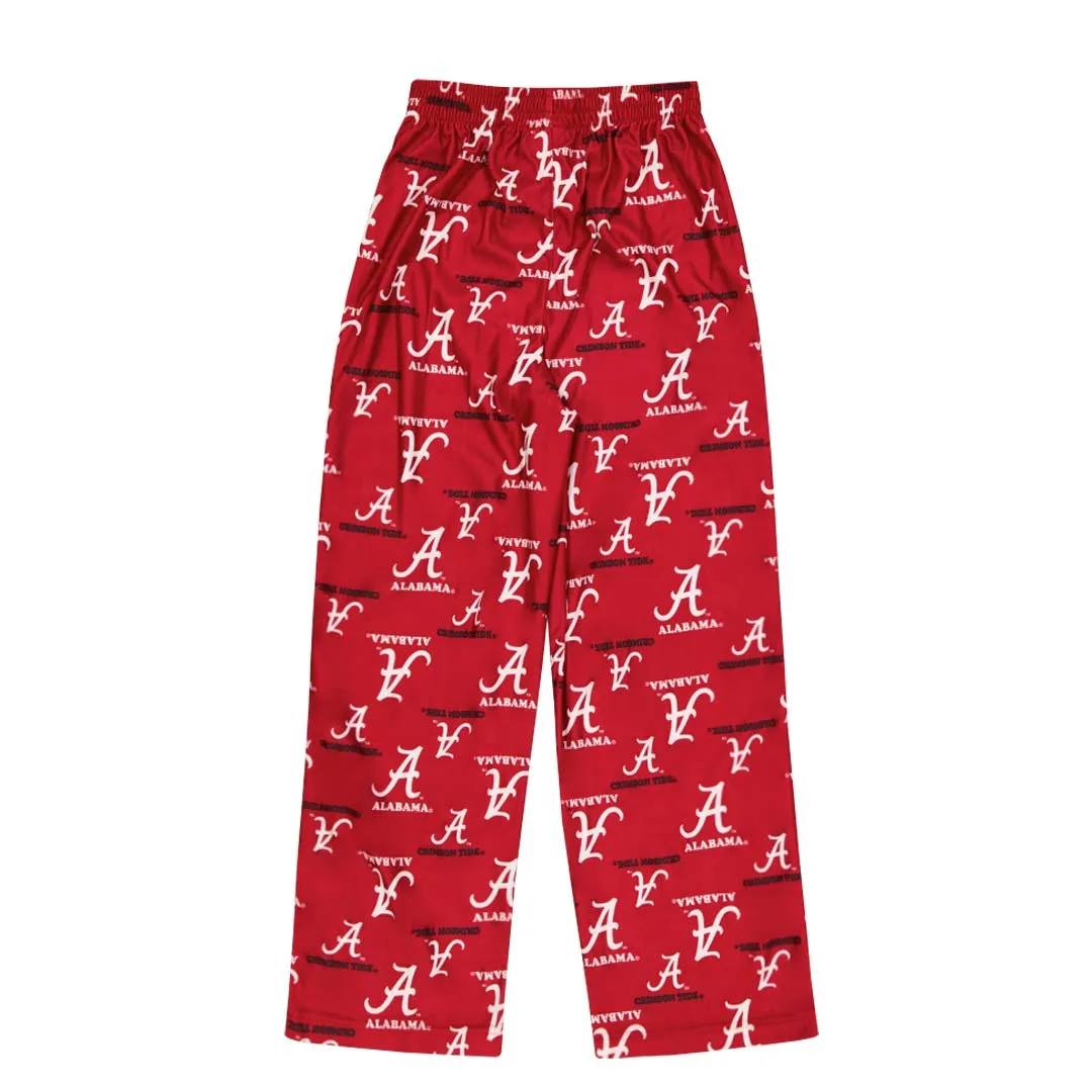 Kids' (Junior) Alabama Crimson Tide Printed Pant (K48LF469)