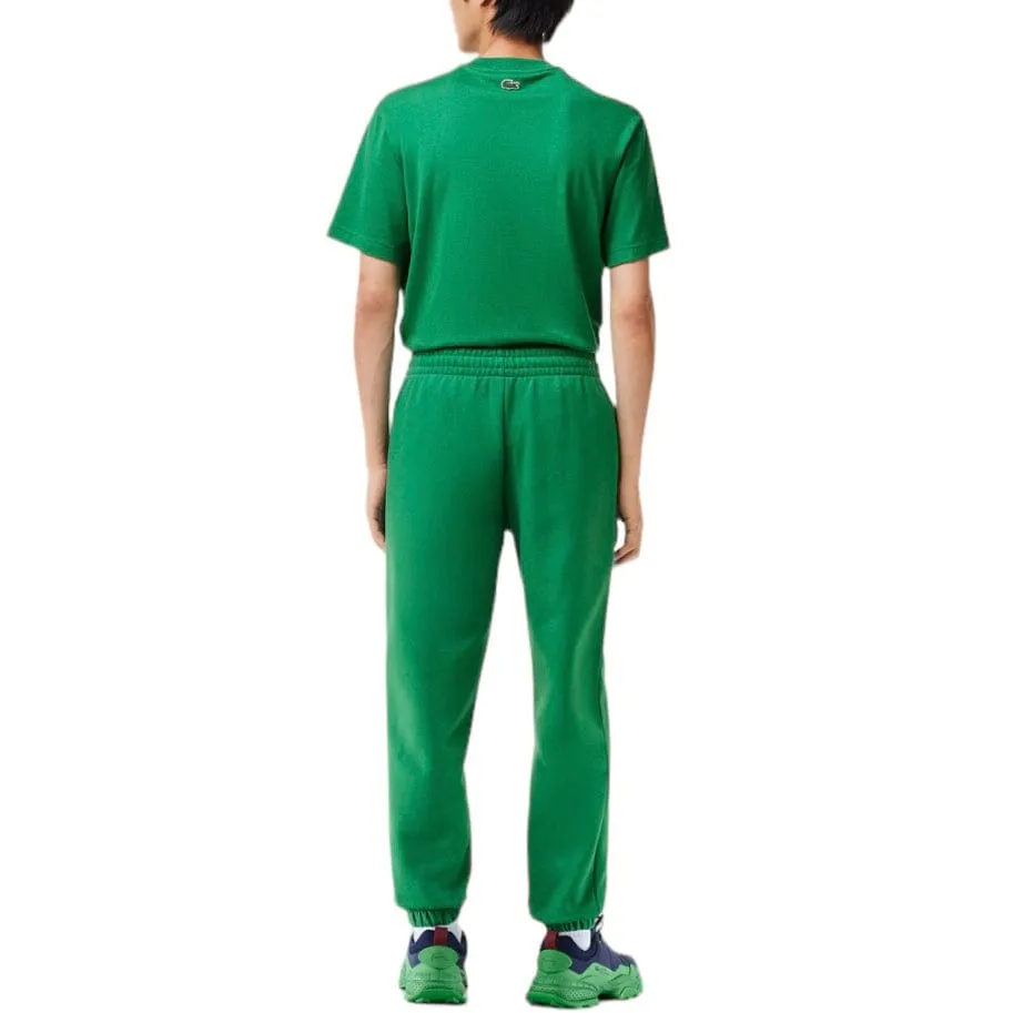 Lacoste Mens Logo Detail Sweatpants in Green - XH2101-51, Stylish and Comfortable Casual Wear.