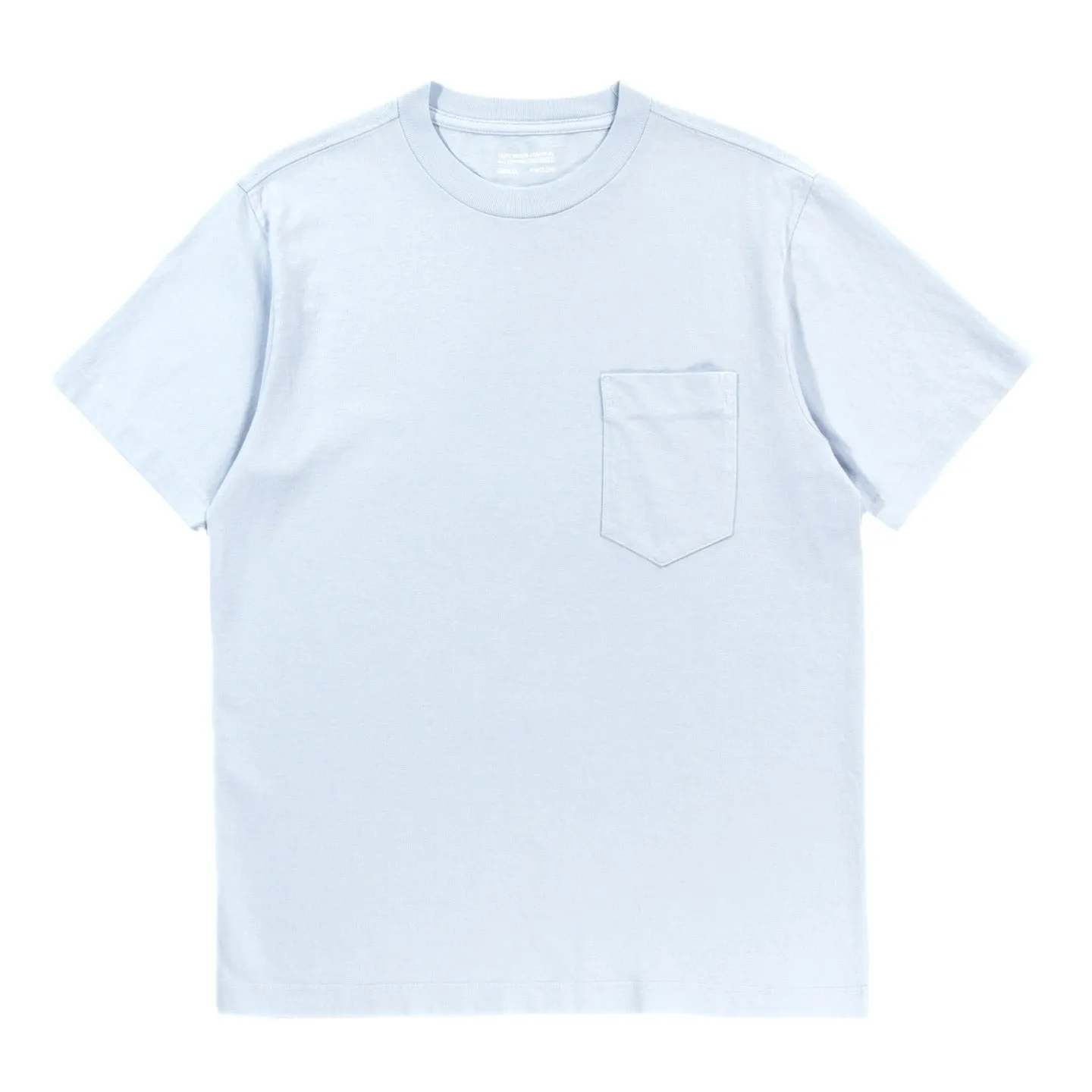 LADY WHITE CO. BALTA POCKET T-SHIRT PALE BLUE