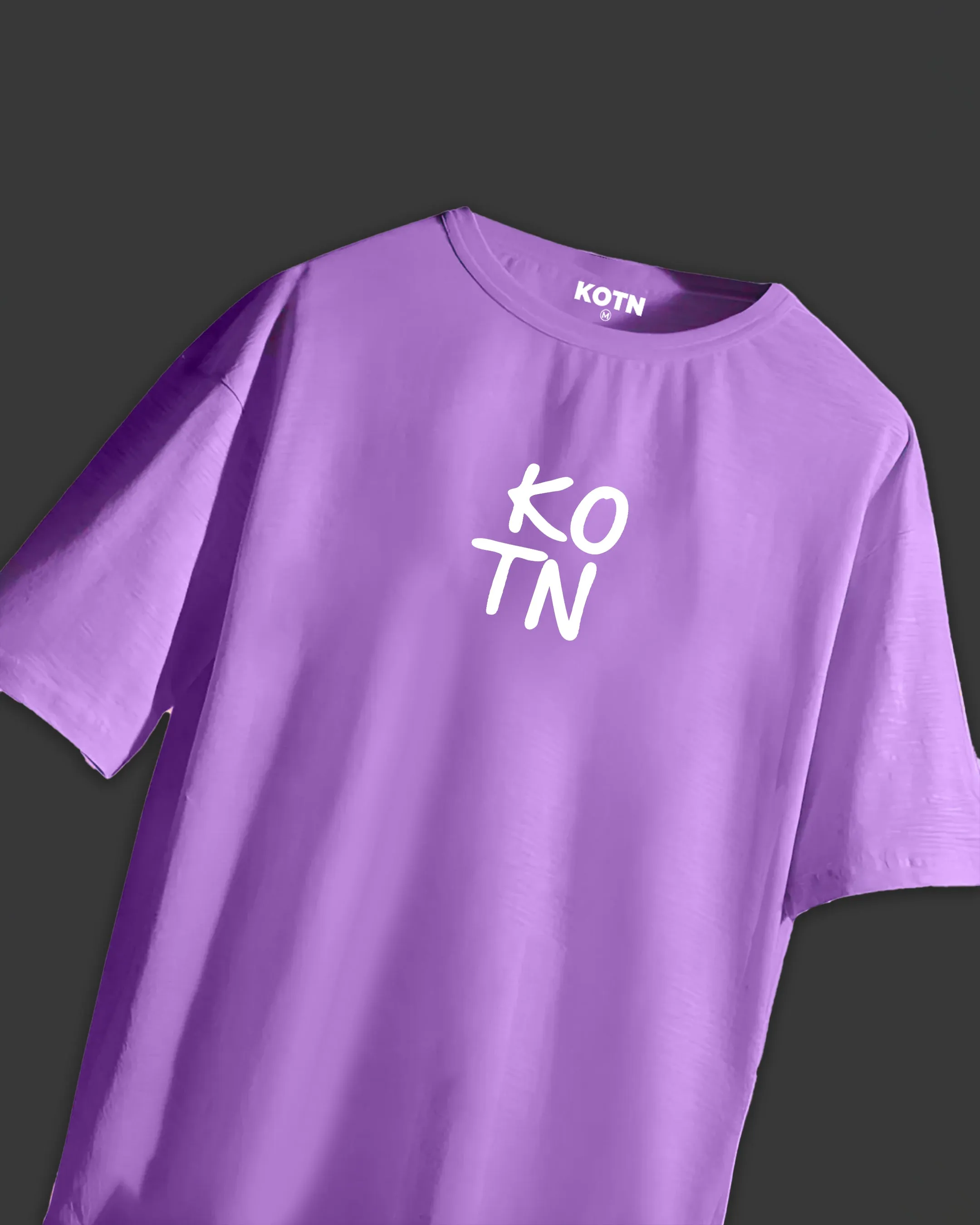 LEARN THE RULES PURPLE OVERSIZE TEE