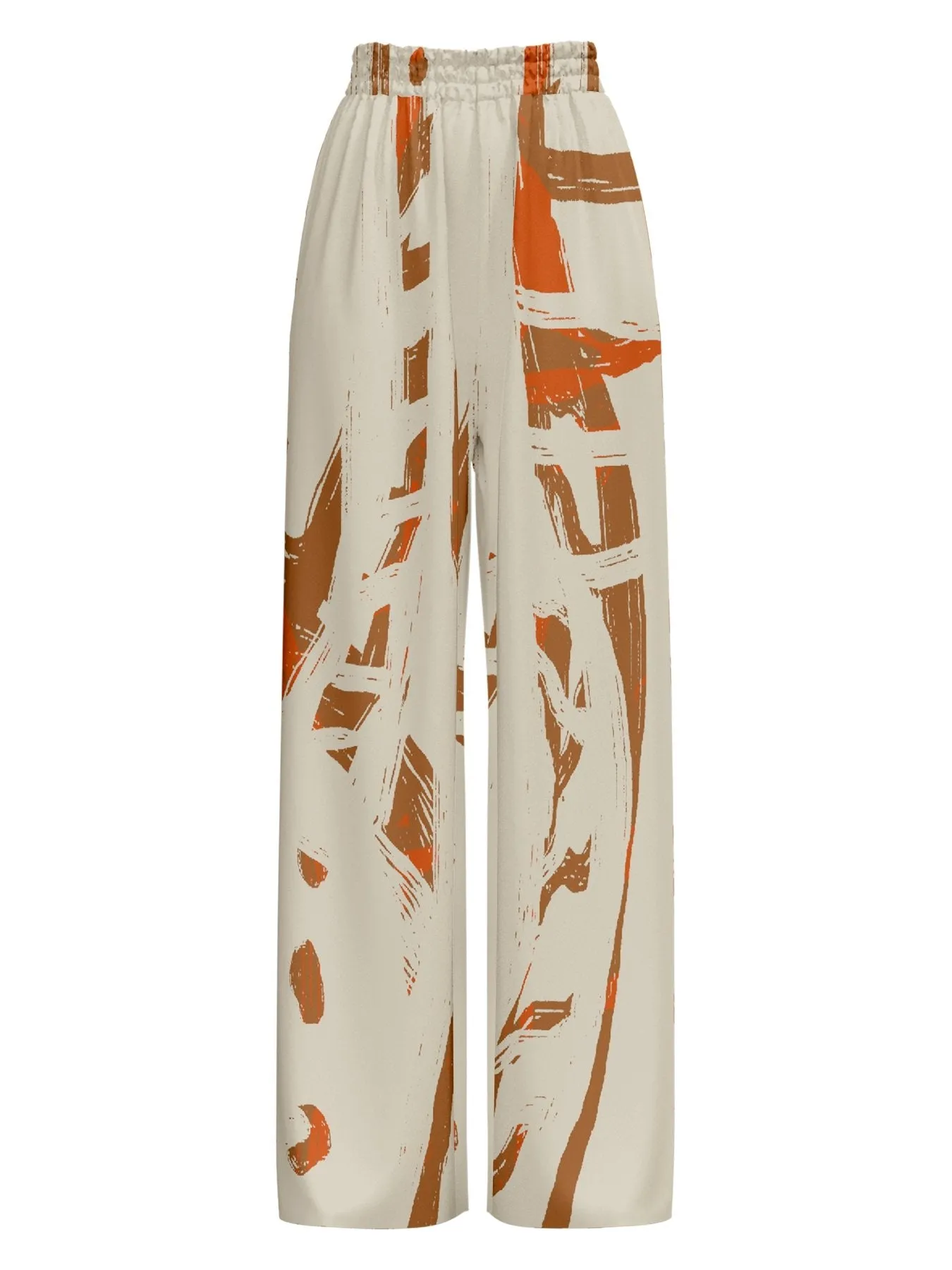 Leer Pants - Garden Cream