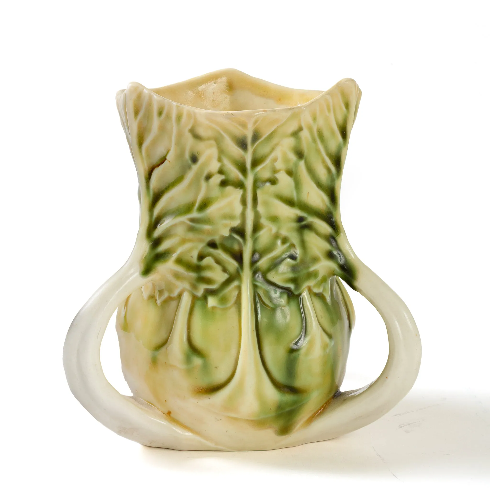 Louis Comfort Tiffany "Cabbage Leaf" Vase