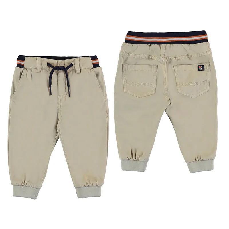 Mayoral Baby Jogger Pants_ Sand 1507-56