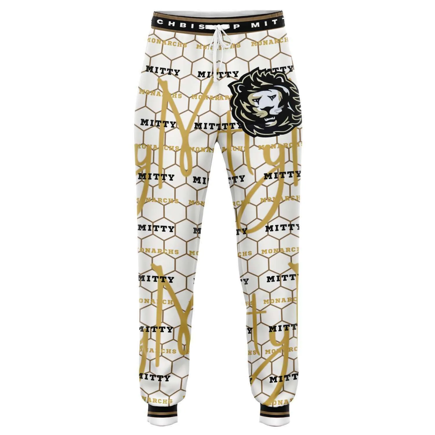 Mitty Monarchs Graffiti Plus Unisex Fleece Joggers