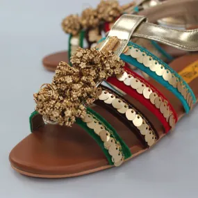 Multi Color Fancy Sandal for women