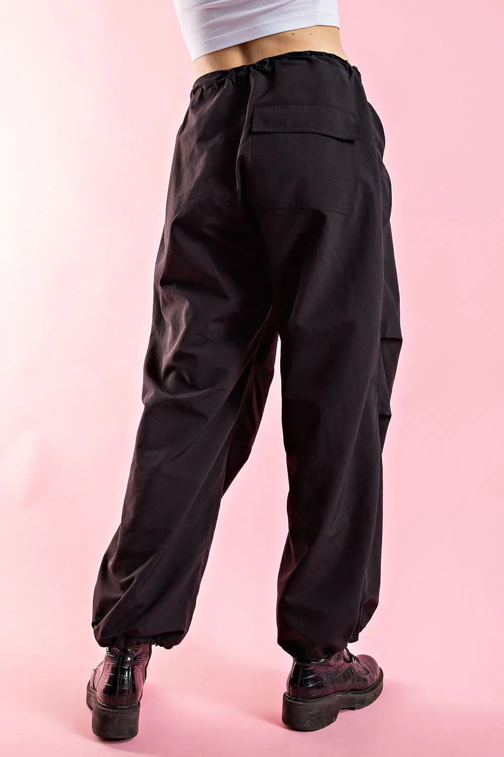 Nylon Parachute Pants