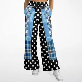 Pacific Palisades Split Level Eco-Poly Stretchy Phat Bellbottoms