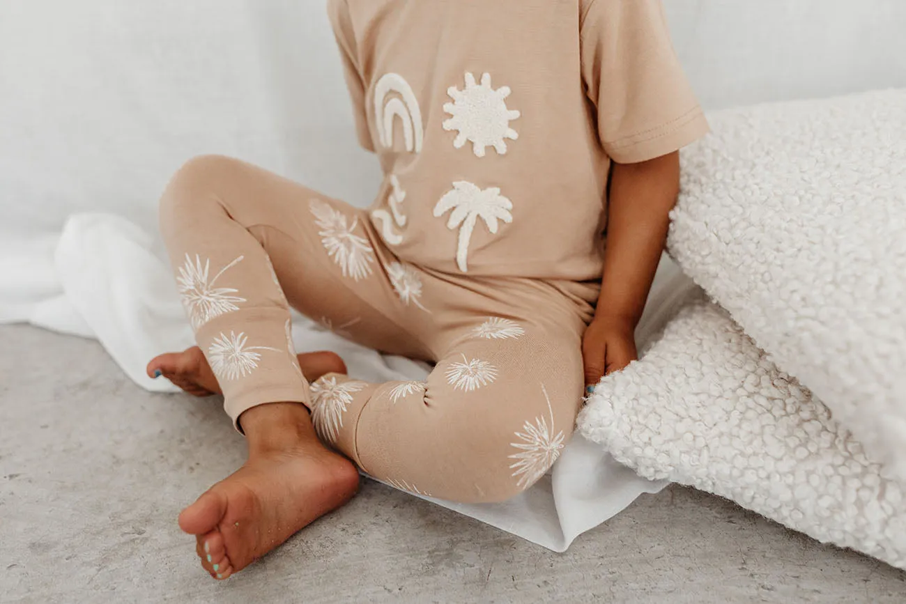 Palm Fan Leggings